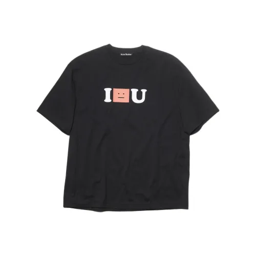 ACNE STUDIOS Meme Collection FW23 T-Shirt Унисекс Черный