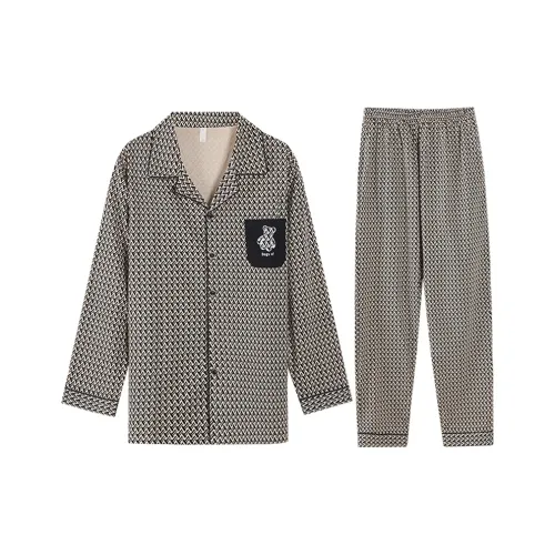 XIANGWEI Пижамный комплект Мужской Цвет на изображении