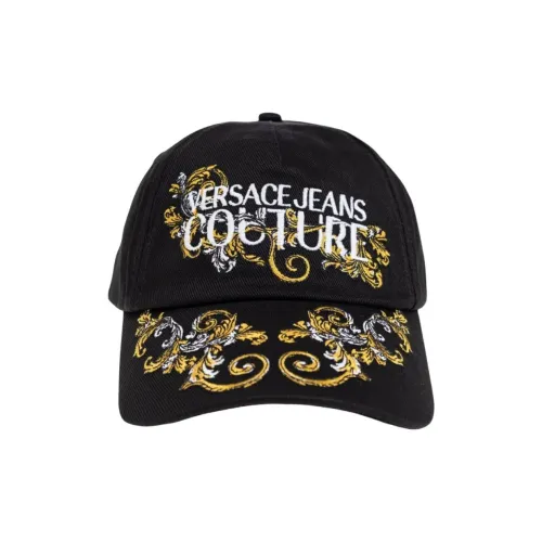 VERSACE JEANS COUTURE Хлопок Кепки Унисекс Черный