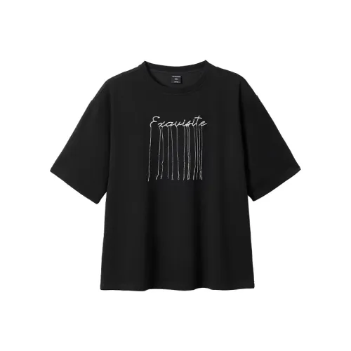 WAYNEXZAVIER Черные Мужские T-Рубашки