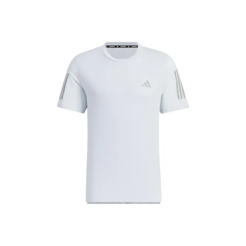 Adidas Светло-синие Мужские T-рубашки