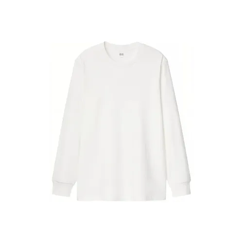 UNIQLO Белая унисекс футболка