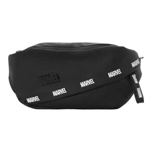 MESUCA MARVEL Ткань Сумка через плечо Бананка Мужская Черная