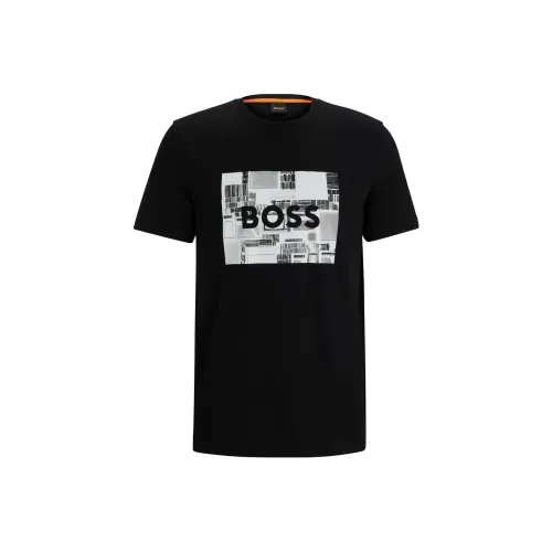 Hugo Boss Мужские Черные Рубашки