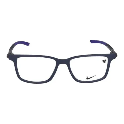 nike Ацетат Квадратные Оправы для Очков Мужские Синие