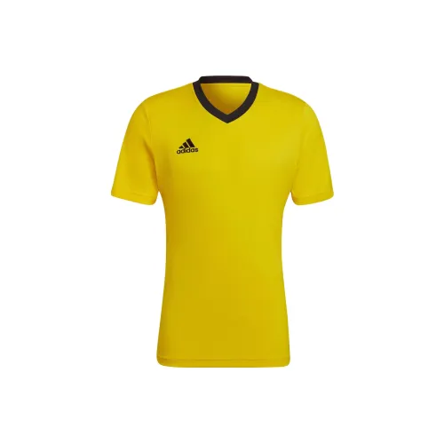 Adidas Entrada 22 T Рубашка Мужская Желтая