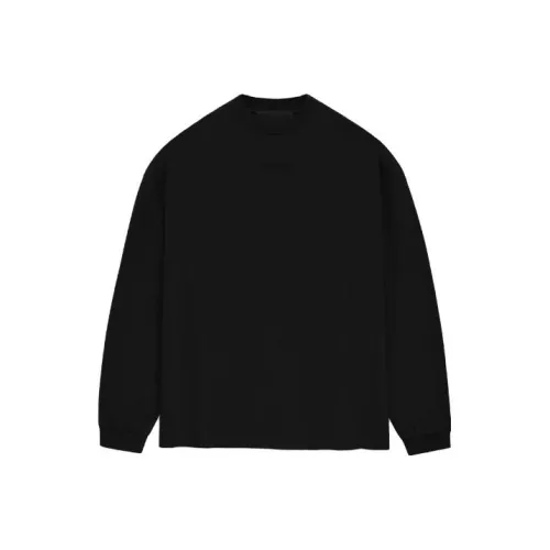 Fear Of God Essentials FW23 Cloud Series T-Shirt Мужской Глубокий Черный Глубокий Черный