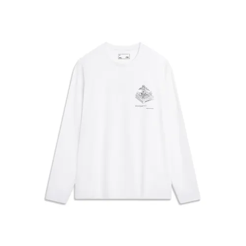 LINING T Рубашка Мужская Стандартная Белая