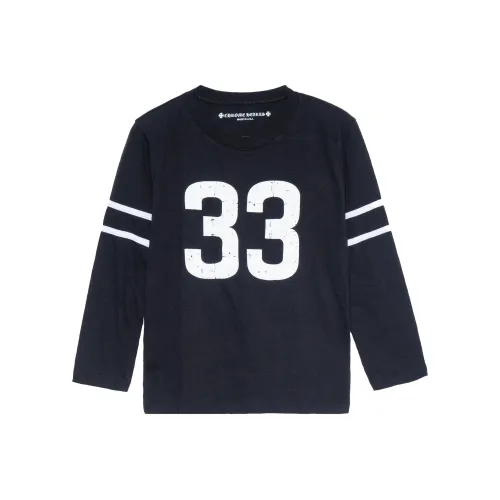 Chrome Hearts Мужские черные футболки