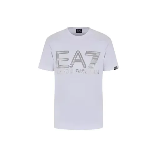EMPORIO ARMANI EA7 T-Shirt Мужской Белый