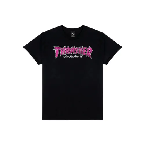 Thrasher Standard T-Shirt Унисекс Черный