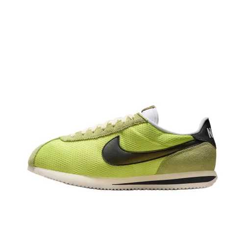 Nike Cortez Textile Slip Resistant Abrasion Resistant Низкий Топ Casual Мужской Зеленый