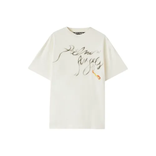 PALM ANGELS T-Shirt Мужской Белый