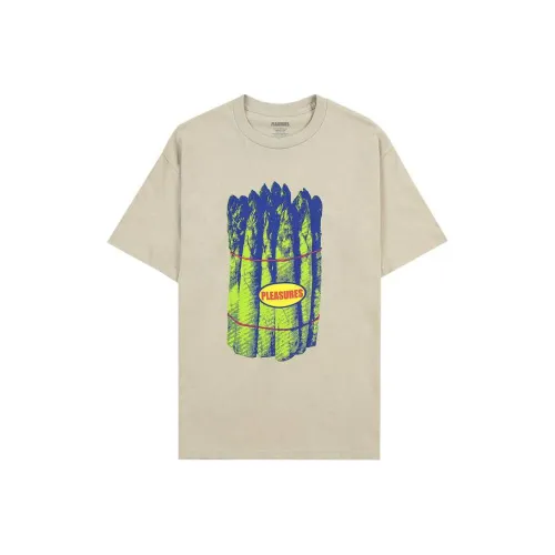 PLEASURES совместная брендовая Песочная Мужская T-рубашка