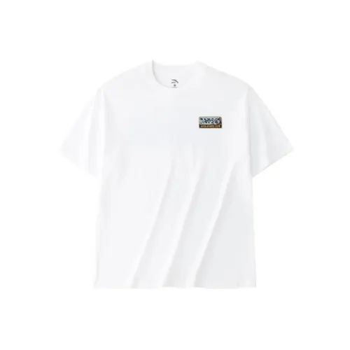 ANTA Life Collection Sports Life Collection T-Shirt Мужская Снежно-Белая