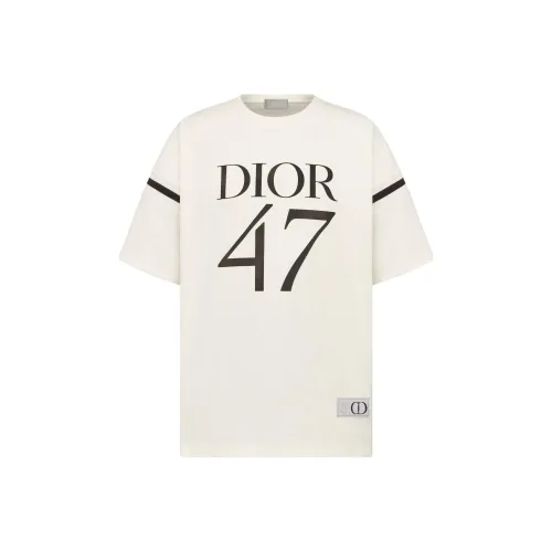 DIOR Белая Мужская T-Рубашка