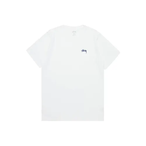 Stussy Белый Мужской T-Рубашки