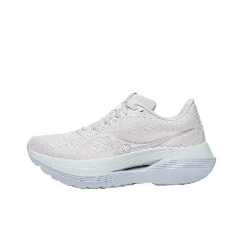 Saucony Endorphin Trainer Амортизаторы Шок Низкая Юбка Прочная Низкая Топ Тренировочные Беговые кроссовки Женские Белые Синие