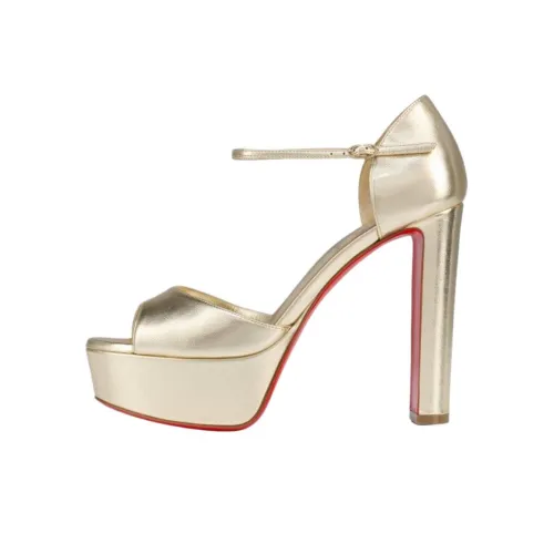 CL LUBOTING Sandaloo One Ремешок Сандалии 13 см Женские Золотые