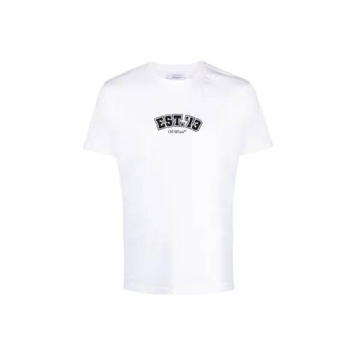 Off Белый x Farfetch Beats T-Shirt обычный крой унисекс белый