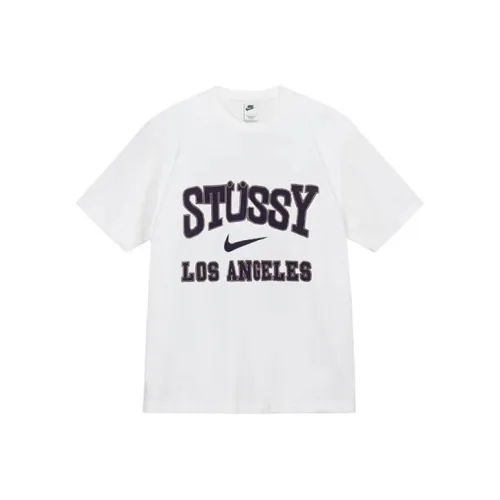 nike x Stussy T-Shirt Унисекс Белый