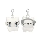 Котенок с наушниками, подвеска 6 см + плачущий котенок, подвеска 6 см