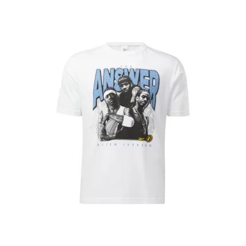 REEBOK BB Айверсон Trio T Рубашка Мужская Белая