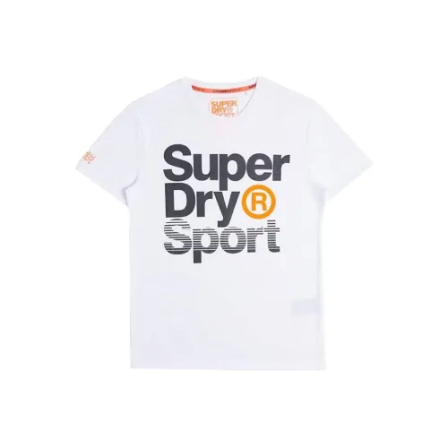 SUPERDRY Белая Мужская Футболка