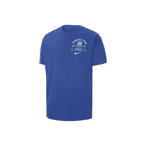 Nike Blue Men's T-Shirts Найк Синий Мужские Футболки