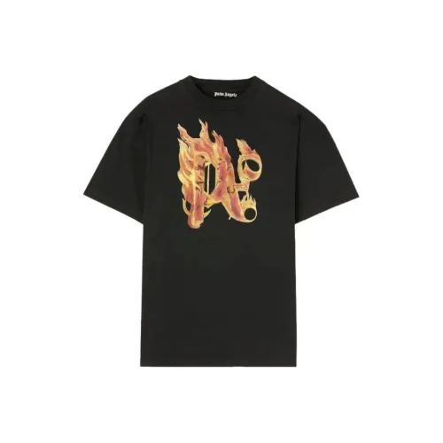 PALM ANGELS T-Shirt Мужской Черный