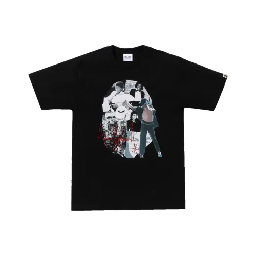 A BATHING APE BAPE совместный бренд X Michael Jackson Co Бренд Мужская рубашка T