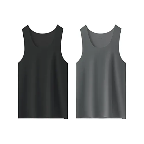 Удобный и освежающий топ без рукавов мужской 2 упаковки