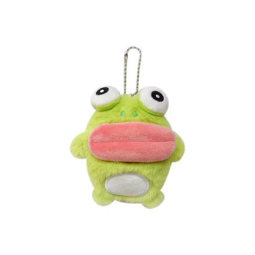 FKOFR Ugly Cute Лягушка с Большими Глазами и Колбасными Губами Кукла Плюшевая Подвеска 10 см Рекомендуемая Высота