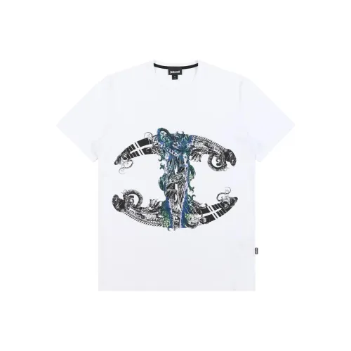 Just Cavalli T-Shirt Унисекс Белый