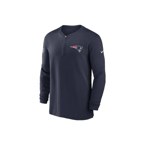 nike New England Patriots Sideline T-Shirt Мужская Морской Синий