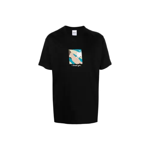 RIPNDIP совместная черная мужская футболка
