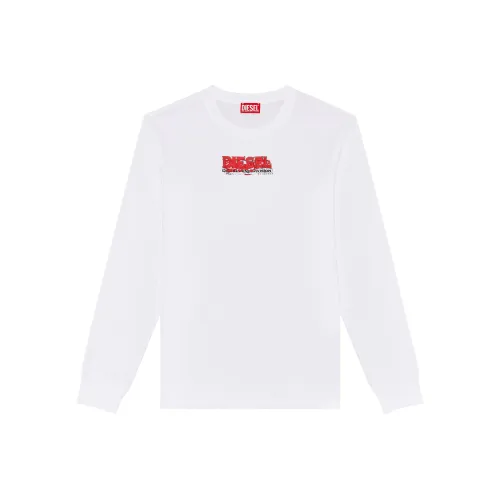 DIESEL Белая Мужская T-Рубашка