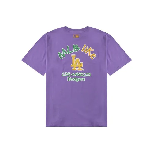 MLB Фиолетовые Унисекс Футболки