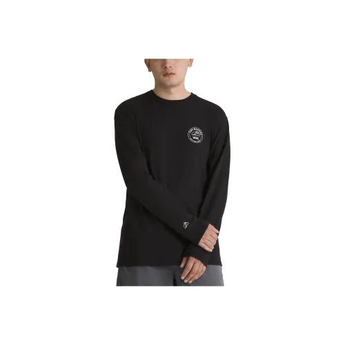 Vans PIPE MASTERS POSTER Long Sleeve T-Shirt Рубашка Мужская Черная