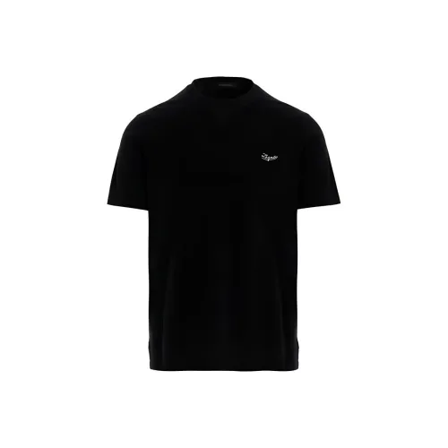 Ermenegildo Zegna Черные Мужские T-Рубашки