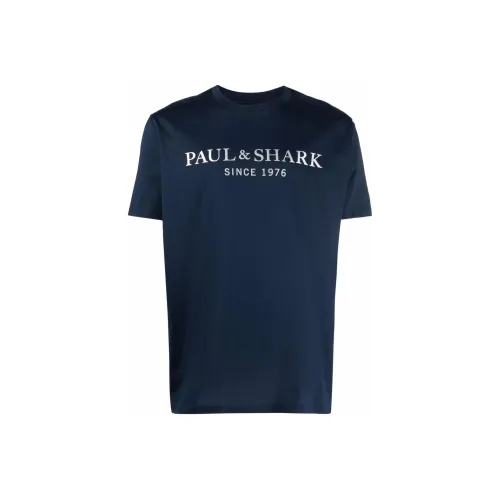 Paul Shark Yachting T-Shirt Мужской Синий