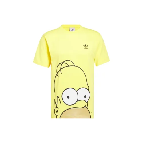 Adidas Originals x The Simpsons Рубашка Мужская Желтая