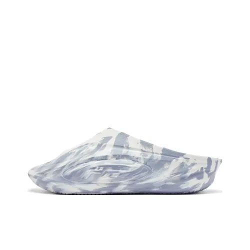 QIAODAN FE Slippers Слипоны Белый Серый Мужской