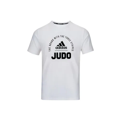Adidas T-Shirt Мужская Белая Черная