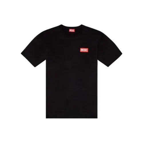 DIESEL Мужские черные T-рубашки