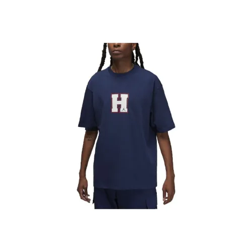 Jordan x Howard University T-Shirt Мужской Морской Синий