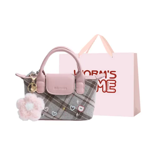 Worm's Home Нейлоновая сумка для женщин розовая