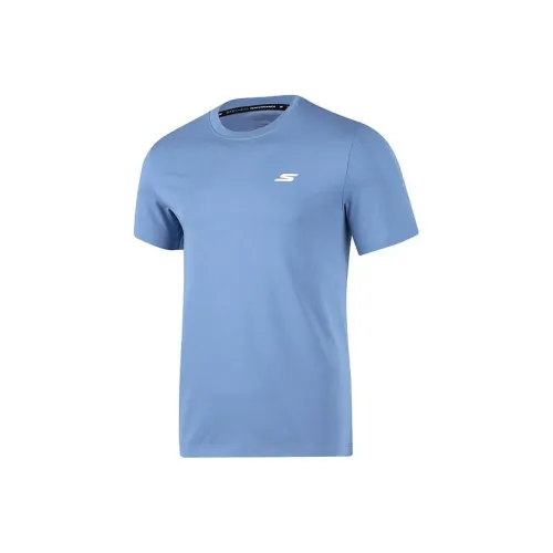 Skechers T-Shirt Мужской ASHLEY BLUE