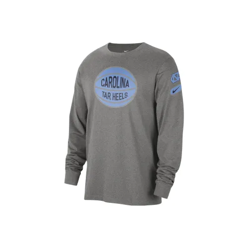 Nike Темно-серый Мужской T-рубашки