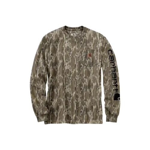 Carhartt Зеленые Мужские T-рубашки